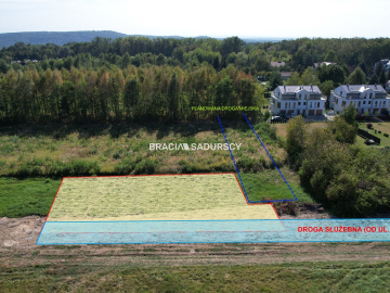 działka budowlana w Krakowie - Bronowice