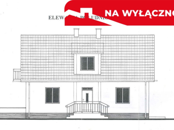 Dom stan surowym wszystkie media Lisów g. Lubartów