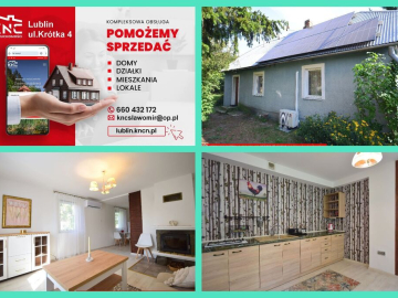 Przytulny domek z ogródkiem.