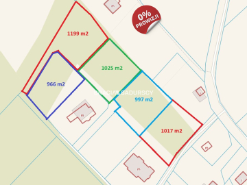 Atrakcyjna działka budowlana Włosań gm. MOGILANY