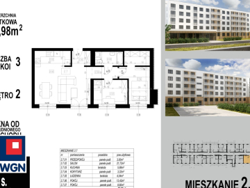 Głogów, mieszkanie, 3 pokoje, winda, 59,98 m2, sprzedam, 425858 zł.  
  
KUPUJĄCY NIE PŁACI PROWIZJI!  
OFERTA BEZPOŚREDNIO OD 