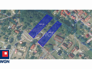 Komorniki, gmina Polkowice, działki pod zabudowę jednorodzinną, 1931 m2, sprzedam, cena 193 100 zł.  
  
KUPUJĄCY NIE PŁACI WYN