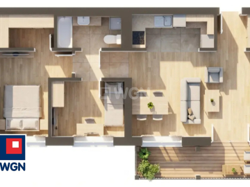 Głogów, mieszkanie, 3 pokoje, winda, 59,98 m2, sprzedam, 425858 zł.  
  
KUPUJĄCY NIE PŁACI PROWIZJI!  
OFERTA BEZPOŚREDNIO OD 