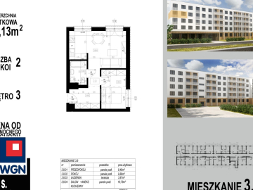 Głogów, mieszkanie, 2 pokoje, winda, 42,13 m2, sprzedam, 307549 zł.  
  
KUPUJĄCY NIE PŁACI PROWIZJI!  
OFERTA BEZPOŚREDNIO OD 