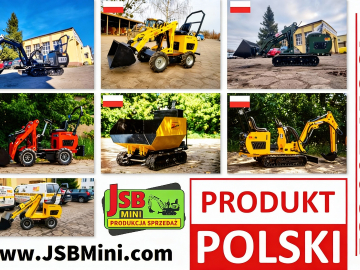 Ładowarka Koparka Wozidło - NOWE 2026 - Prosto od Producenta JSB POLSKA -