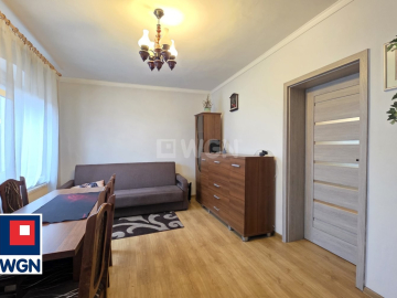 Przemków, mieszkanie, 2 pokoje, 77 m2, sprzedam 159 000zł.  
  
Na sprzedaż mieszkanie znajdujące się na I piętrze w kamienicy.