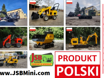 Ładowarka Koparka Wozidło - NOWE 2026 - Prosto od Producenta JSB POLSKA -