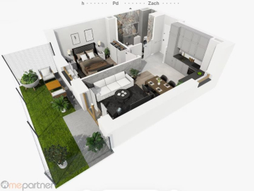 Mieszkanie z ogródkiem nad rzeką!