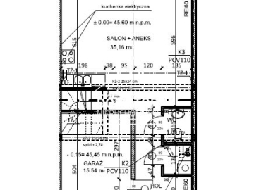 Nowy dom w szeregu – segment środkowy Bartodzieje.