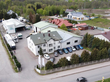 Obiekt produkcyjno-magazynowy z budynkiem biurowym