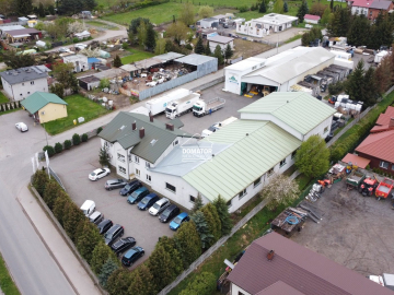 Hale produkcyjno-magazynowe + budynek biurowy