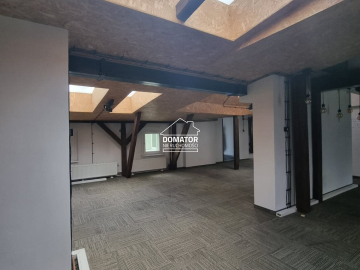 Loftowe poddasze usługowe na wynajem .