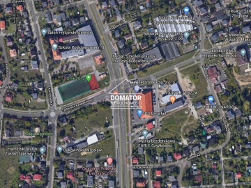 Działka inwestycyjna z warunkami zabudowy