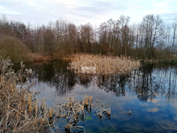 Działka rekreacyjna z własnym stawem