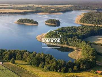 Działka z linią brzegową jeziora 4200 m2!