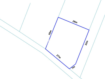 DZIAŁKA 1000M JĘDRZEJEWO KOŁO LNIANA 