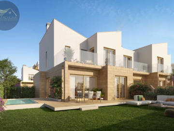 Domy szeregowe zaledwie 400m od morza w Denia