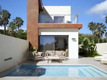 Dom bliźniaczy z basenem w Daya Nueva