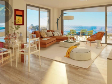 Nowoczesny penthouse w Villajoyosa 100m od morza.