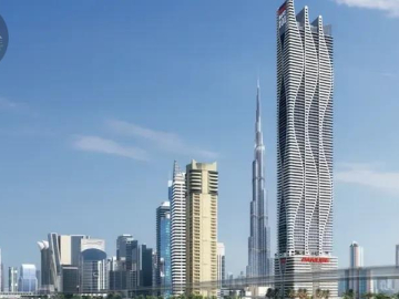 Apartament z basenem, 72 piętro widok Burj Khalifa