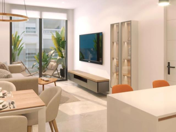 Nowy apartament 190 metrów od plaży w Torevieja