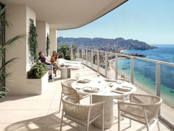 Apartament z widokiem na morze w Benidormie