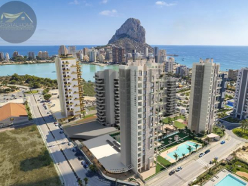 apartamenty z widokiem na morze w Calpe