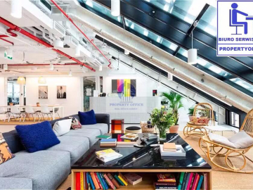 Śródmieście: umeblowane biuro dla 10 osób
