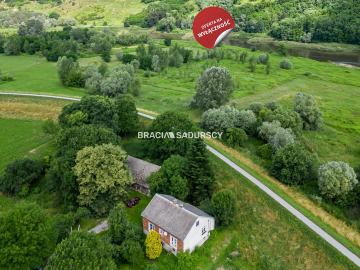 Urokliwa nieruchomość na zakolu Wisły / 48 ar 