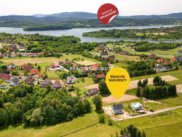 Dom z widokiem na Jezioro Dobczyckie.