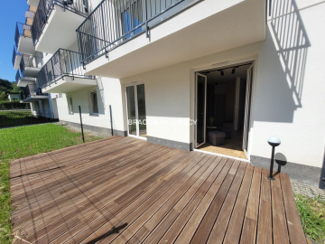 Nowoczesne mieszkanie 37m2 z prywatnym ogródkiem