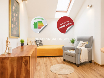 27m2 z piwnicą, klimatyzacją i widokiem na Kopiec