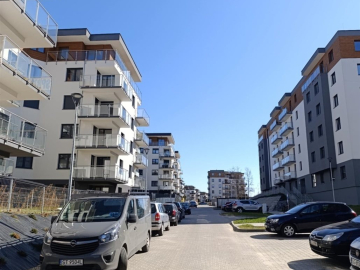 Apartament z tarasem w nowym budownictwie