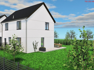 Nowoczesny dom 110 m² z piętrem i poddaszem – gotowy do zamieszkania!