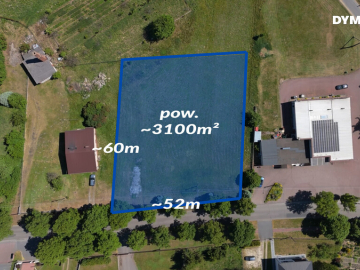 Lindów | Szeroka działka budowlana