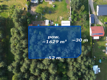 Długi Kąt | Działka budowlana w otoczeniu lasu