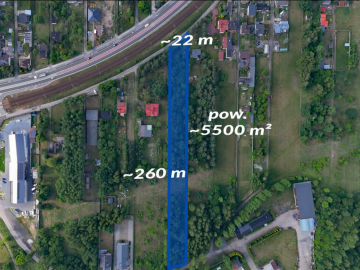 Częstochowa, ul. Turkusowa | Duża działka