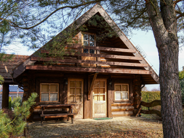 Kłobuck, ul. Mikołaja Reja | Dom z bali