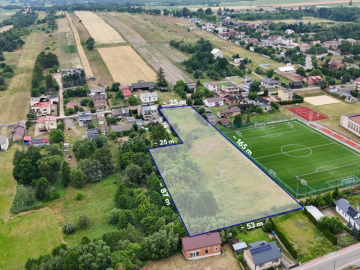 Truskolasy ul. Kamienna | Działka w centrum