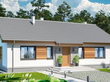 Gruszewnia | Dom w stanie surowym zamkniętym