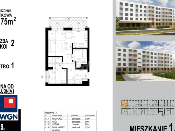 Głogów, mieszkanie, 2 pokoje, balkon, winda, 41,75 m2, sprzedam, 304775 zł.  
  
KUPUJĄCY NIE PŁACI PROWIZJI!  
OFERTA BEZPOŚRE