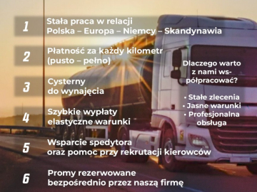 współpraca z przewoźnikiem