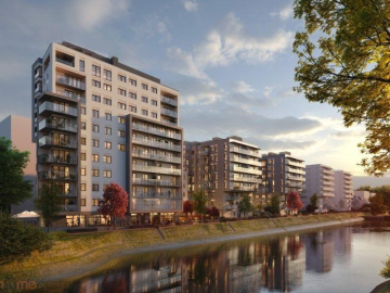 Mieszkanie z widokiem na rzekę i z dużym balkonem!