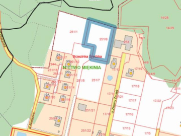 Wyjątkowy teren przy lesie. Idealne pod Twój dom.