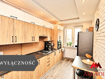 2 pokoje na parterze 55 m2 z balkonem, Sródmieście