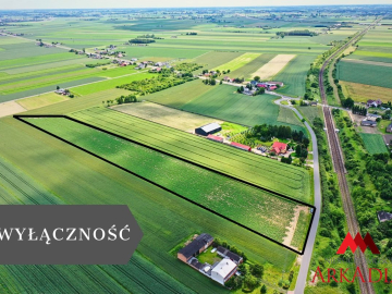 Duża działka inwestycyjna 2,35 ha 