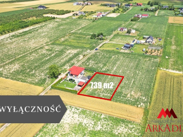 Działka budowlana 739 m² Zarzeczewo, gm. Fabianki