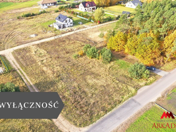 działka budowlana 3023 m², Kąty kolonia