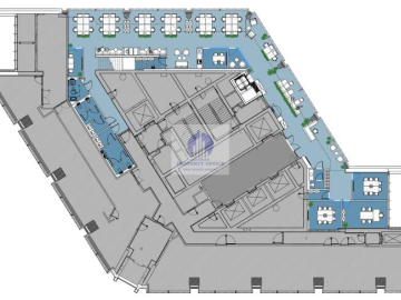 Wola: lokal biurowy o pow. 1008 m2