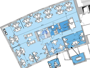 Ochota: lokal biurowy 395 m2 na wynajem